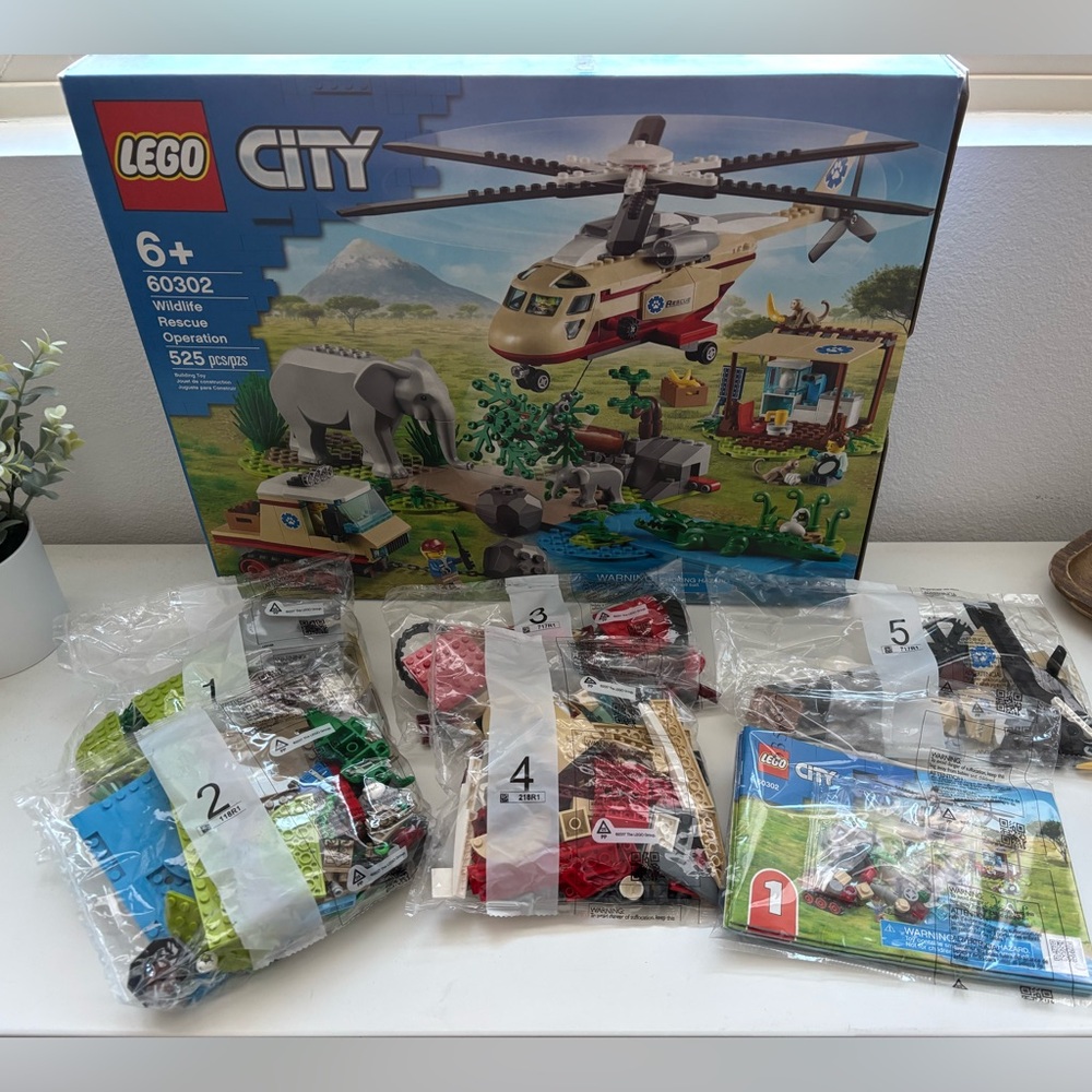LEGO CITY 60302 Wildlife Rescue Operation (6+) 525pcs